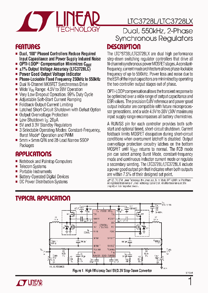 LTC3728LIGNPBF_7045746.PDF Datasheet