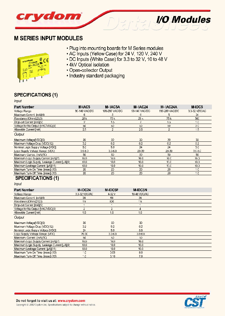 M-IDC5F_7047385.PDF Datasheet