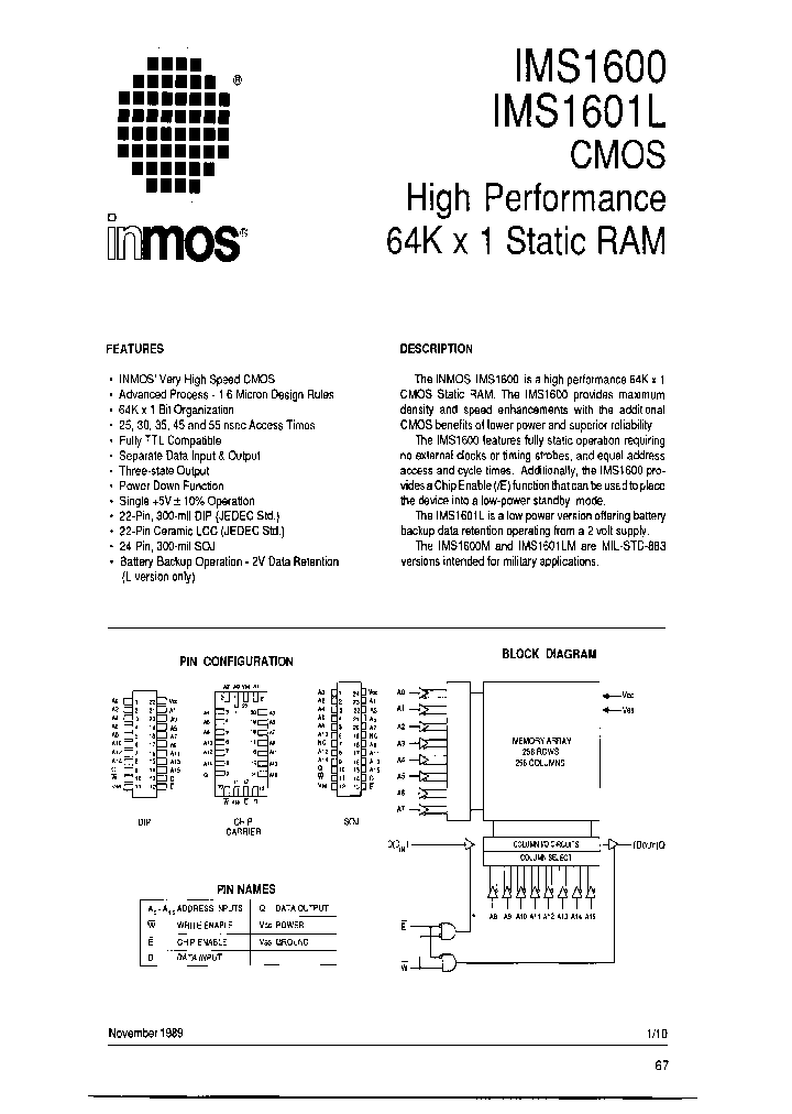 IMS1601LE-55_7053417.PDF Datasheet