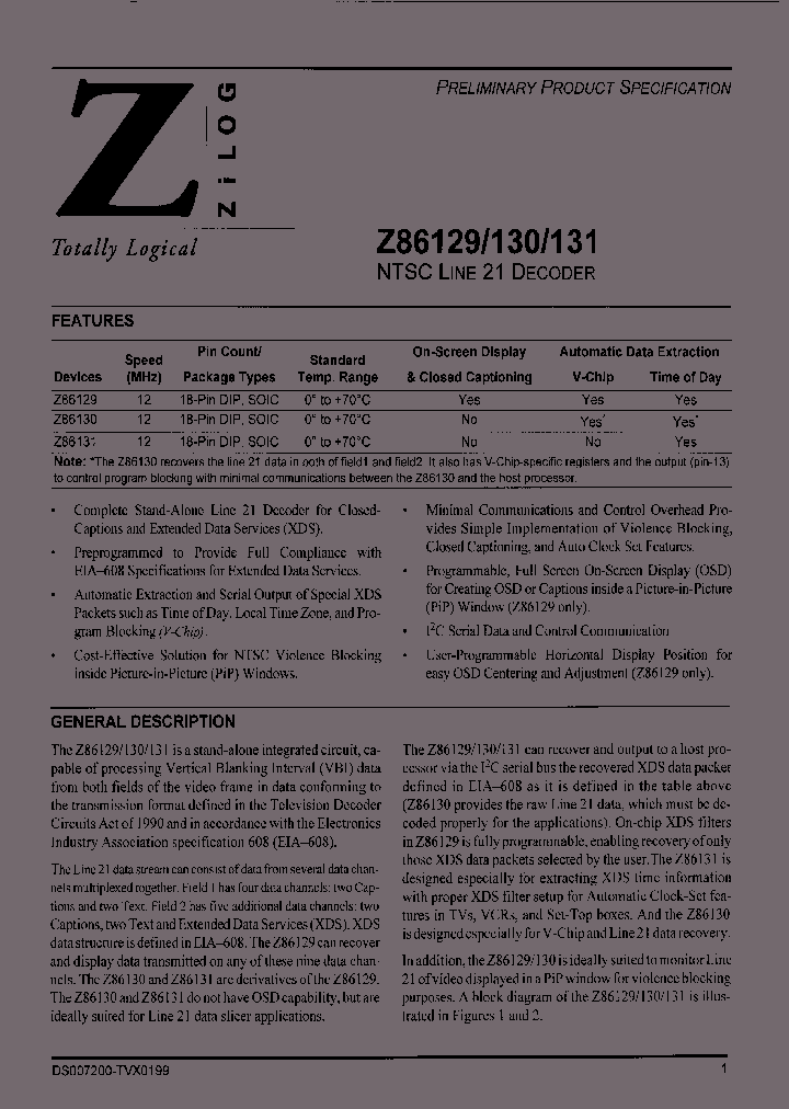 Z86129_7098207.PDF Datasheet