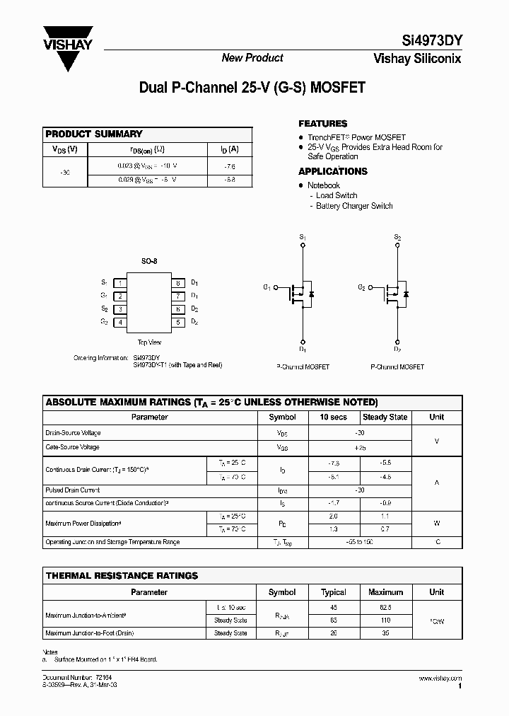 SI4973DY-E3_7105004.PDF Datasheet