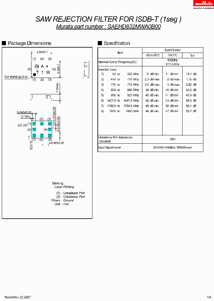 SAEHD832MWA0B00_7107176.PDF Datasheet