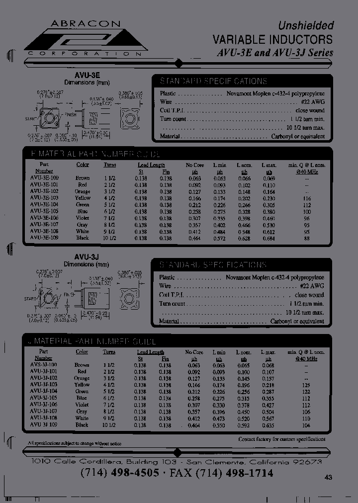 AVU-3E-108_7130666.PDF Datasheet