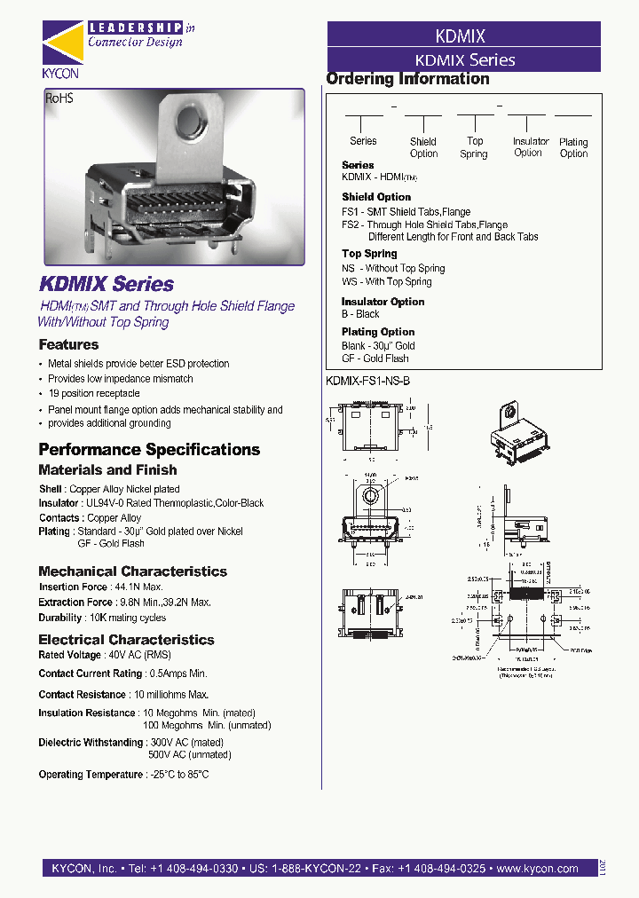 KDMIX-FS1-WS-B_7129103.PDF Datasheet