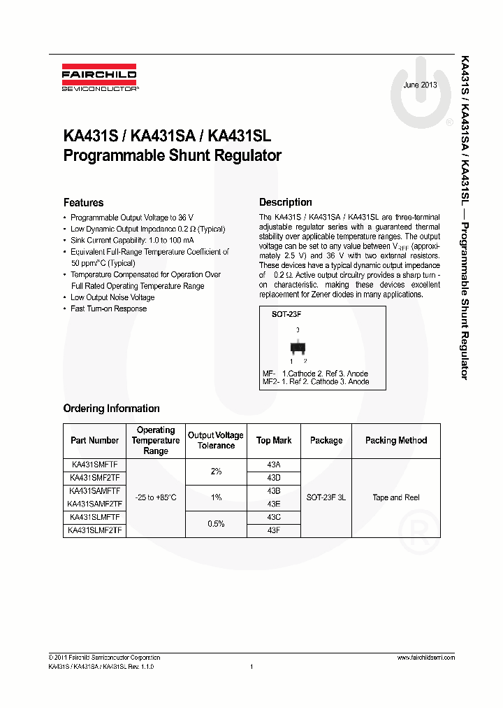 KA431SAMF2TF_7169653.PDF Datasheet