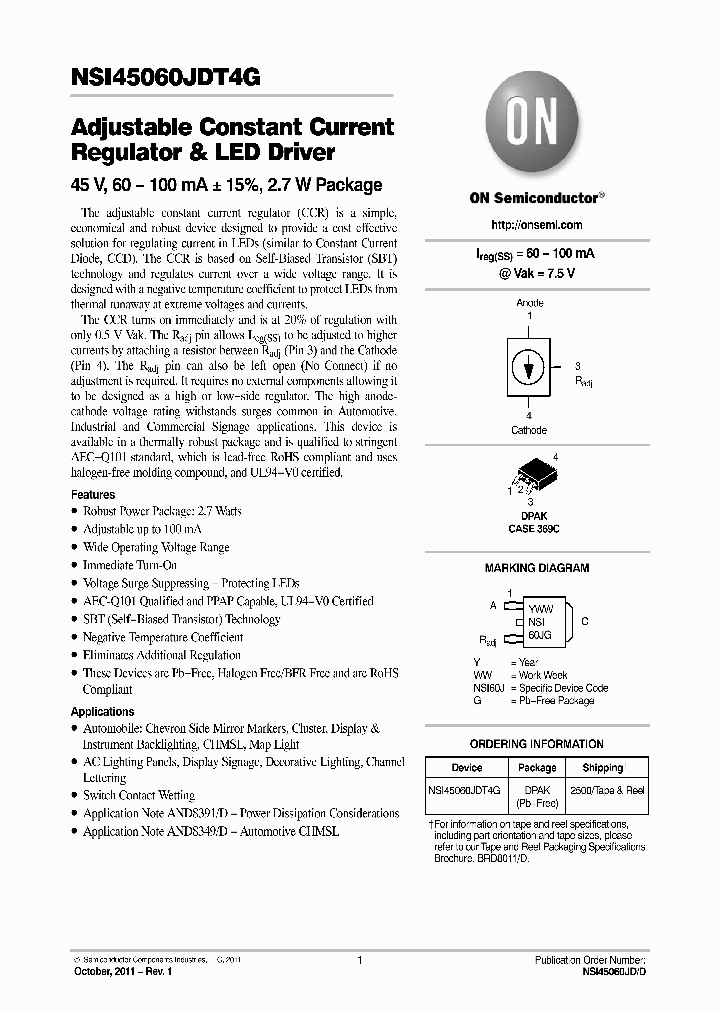 NSI45060JDT4G_7176043.PDF Datasheet