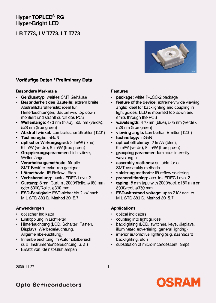 LTT773-S1_7185250.PDF Datasheet