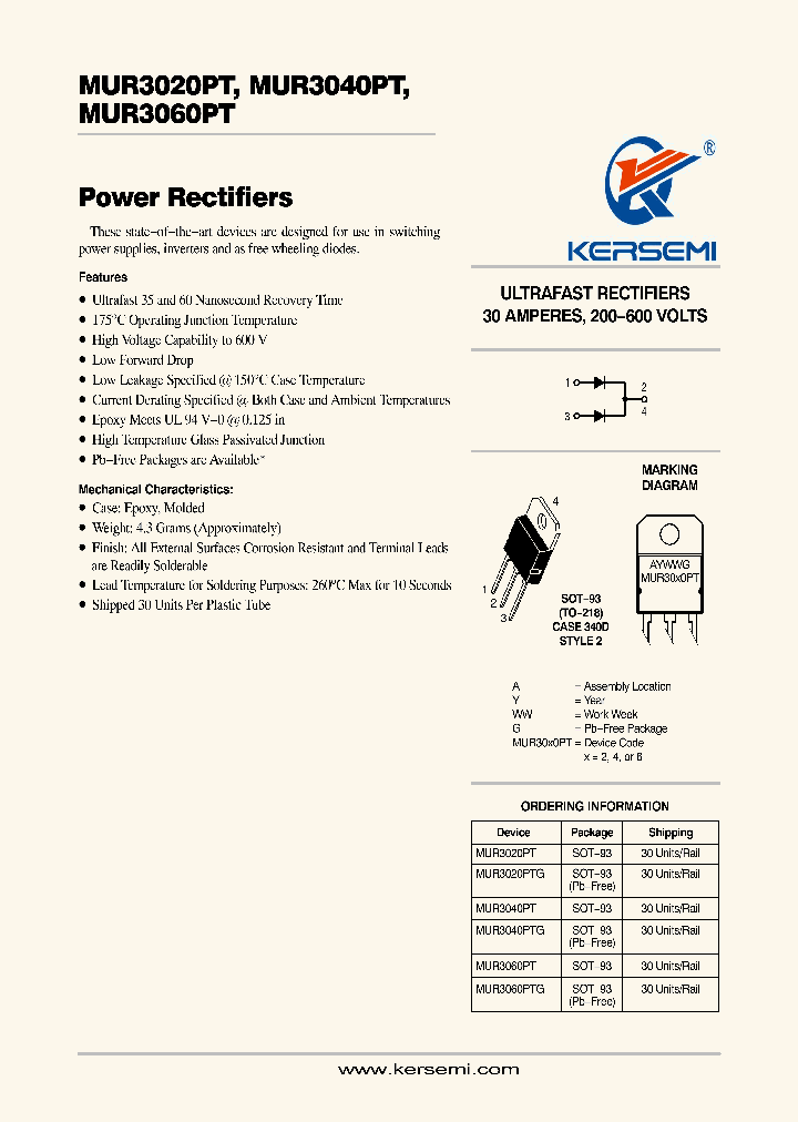 MUR3060PT_7203192.PDF Datasheet