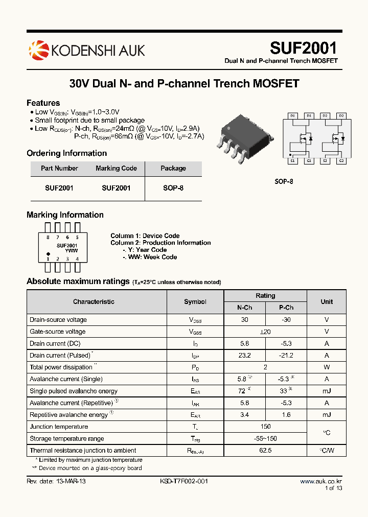 SUF2001_7220384.PDF Datasheet