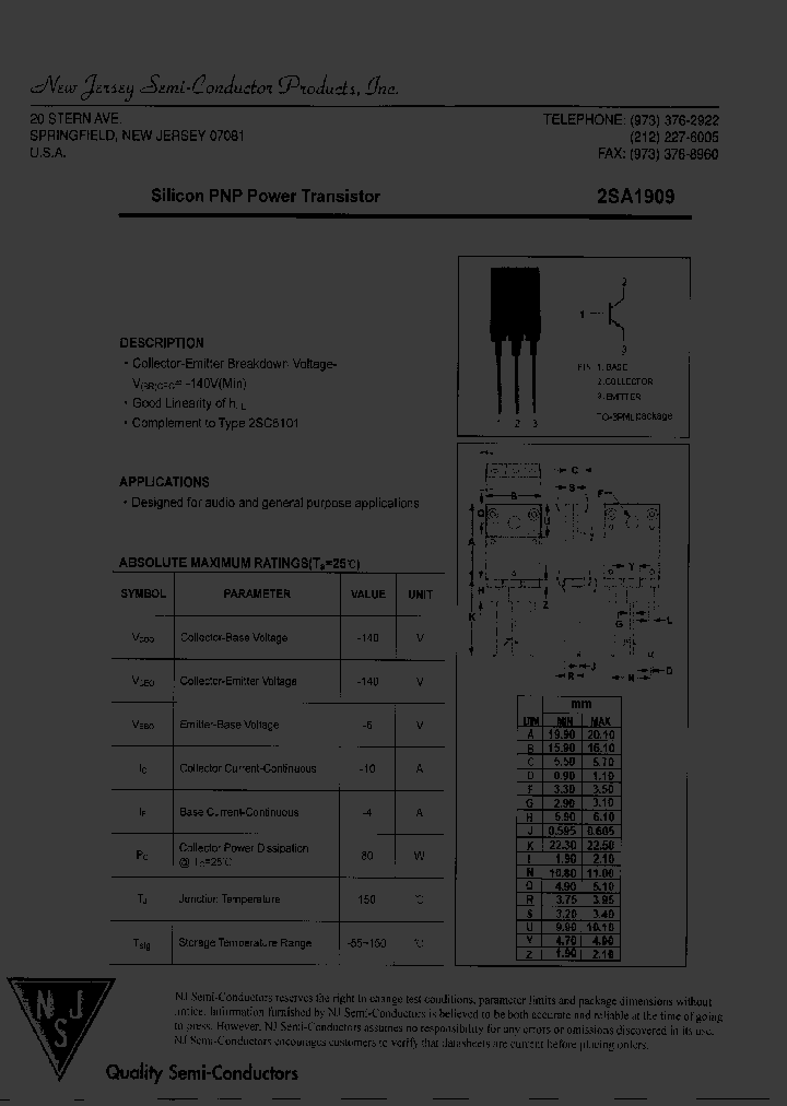 2SA1909_7220960.PDF Datasheet