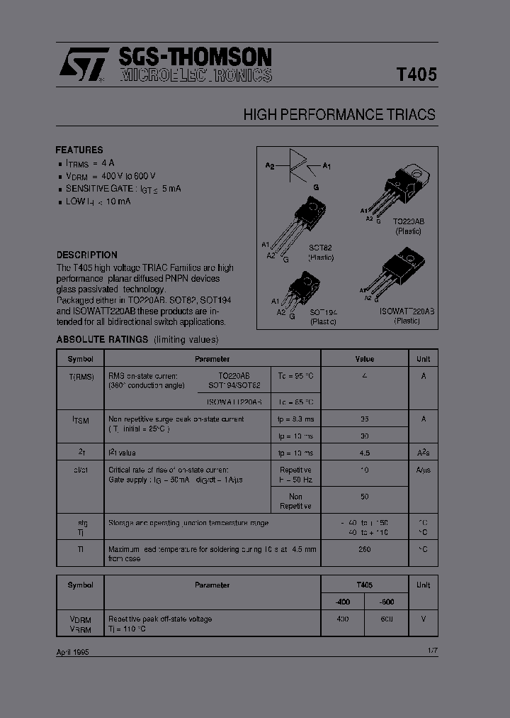 T405-600K_7233036.PDF Datasheet