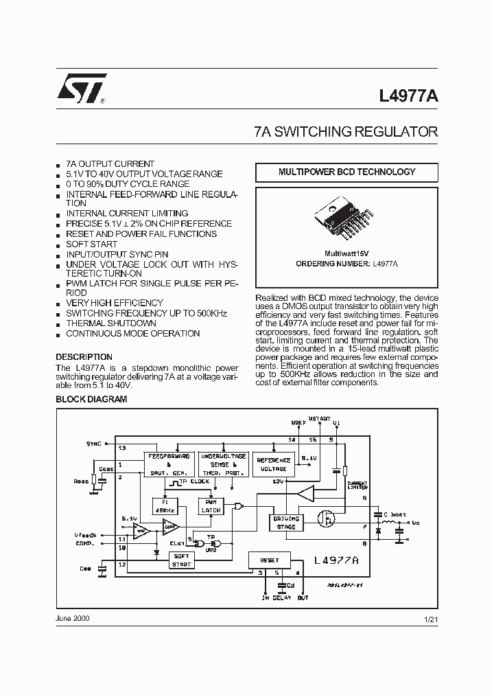 L4977A_7235214.PDF Datasheet