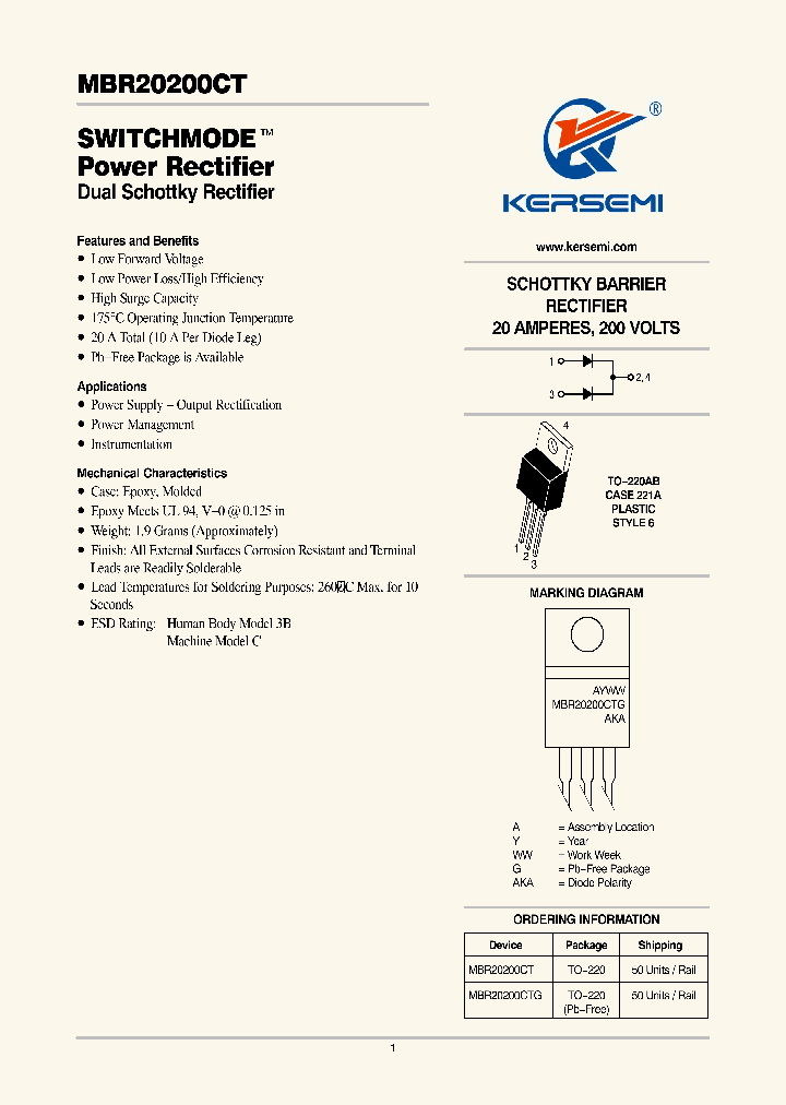 MBR20200CT_7246742.PDF Datasheet