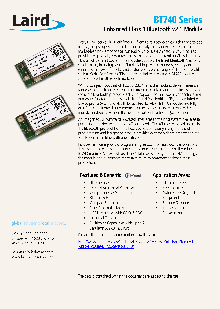 DVK-BT740-SA_7253608.PDF Datasheet