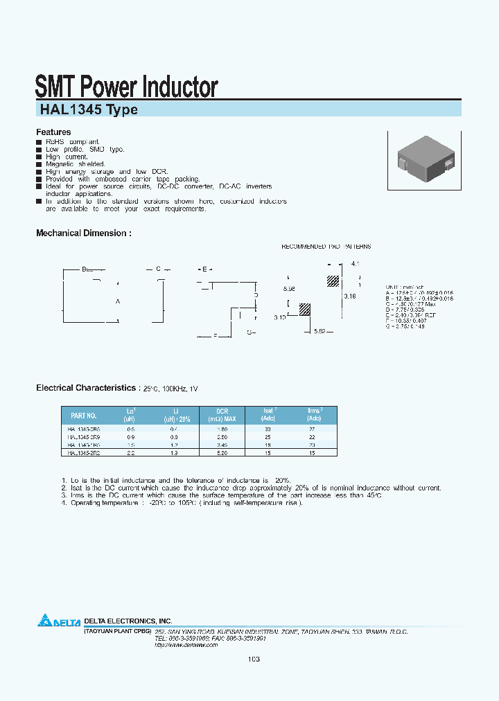 HAL1345-0R5_7256722.PDF Datasheet
