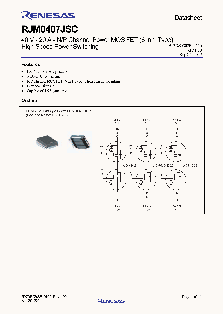 RJM0407JSC_7257403.PDF Datasheet