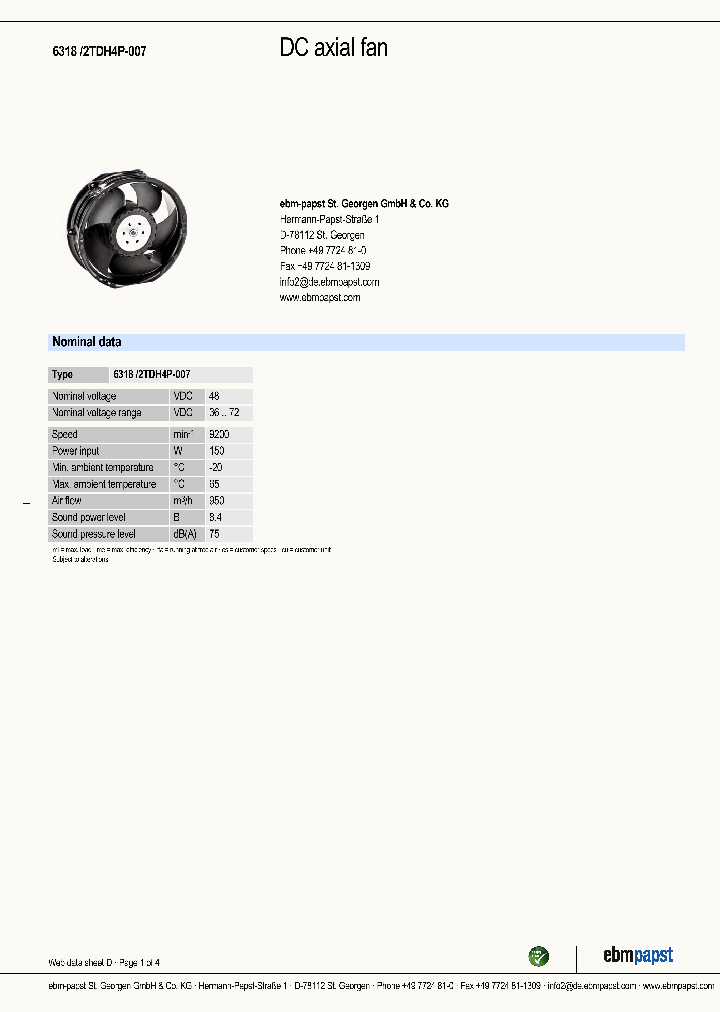 63182TDH4P007_7259305.PDF Datasheet