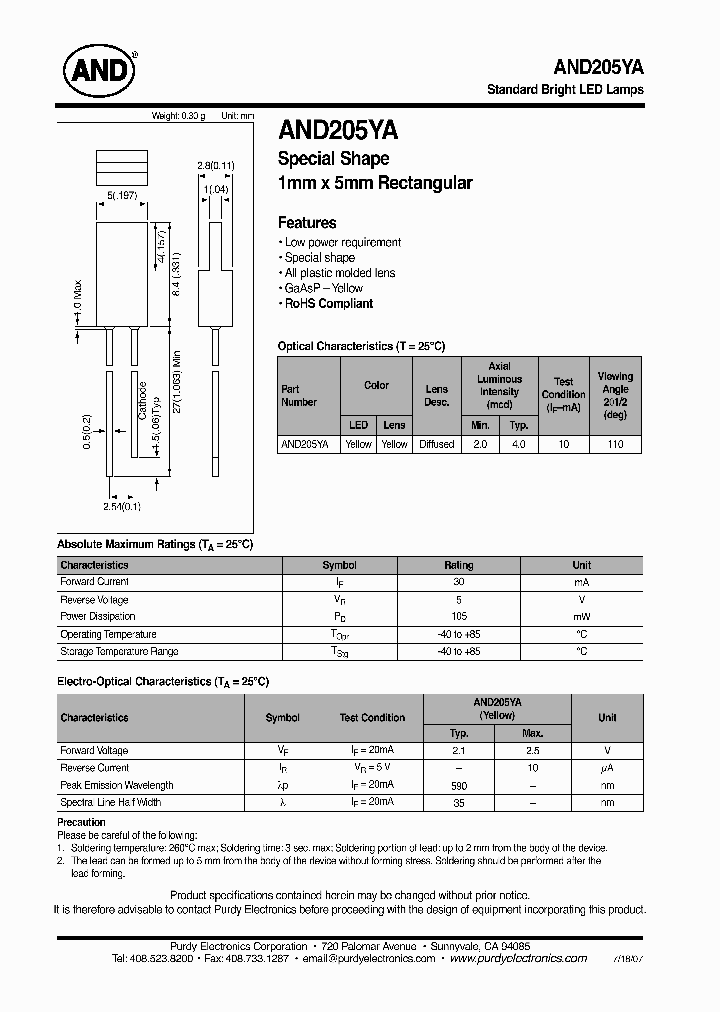 AND205YA_7282974.PDF Datasheet