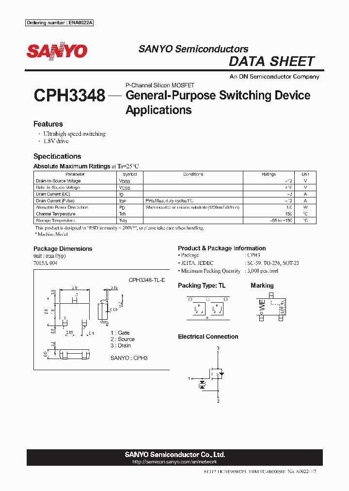 CPH3348-TL-E_7288105.PDF Datasheet