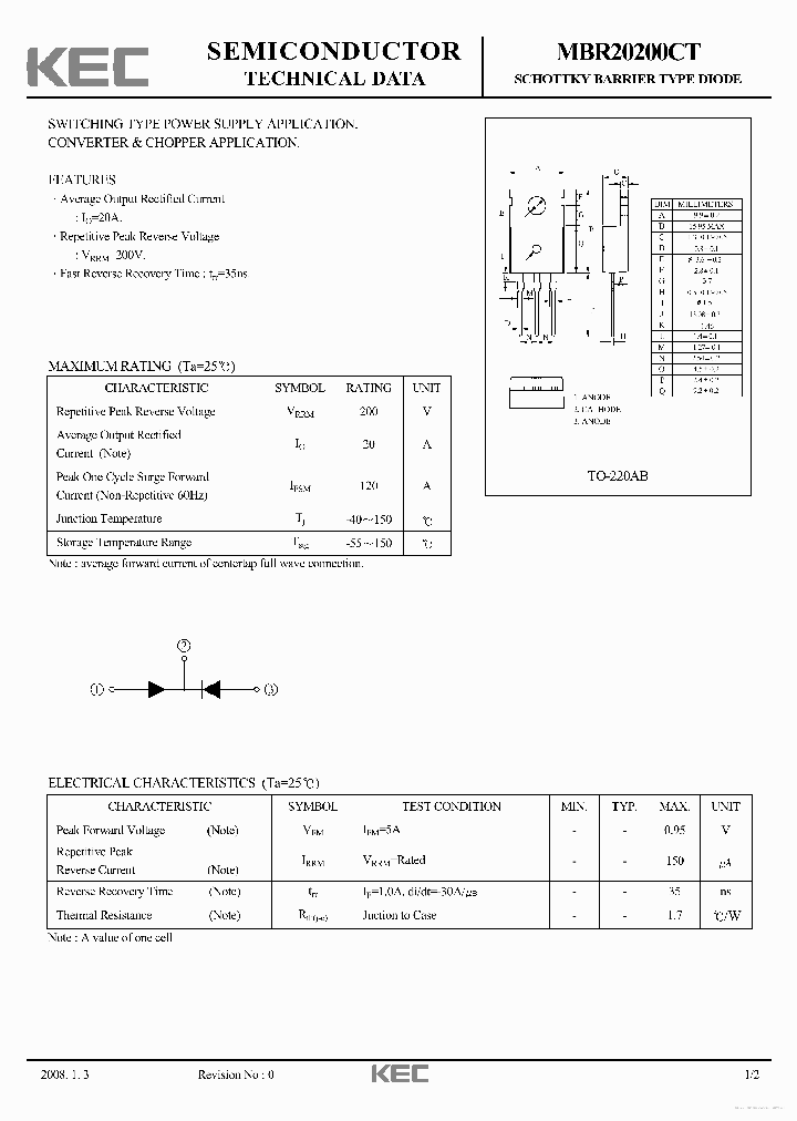 MBR20200CT_7302190.PDF Datasheet