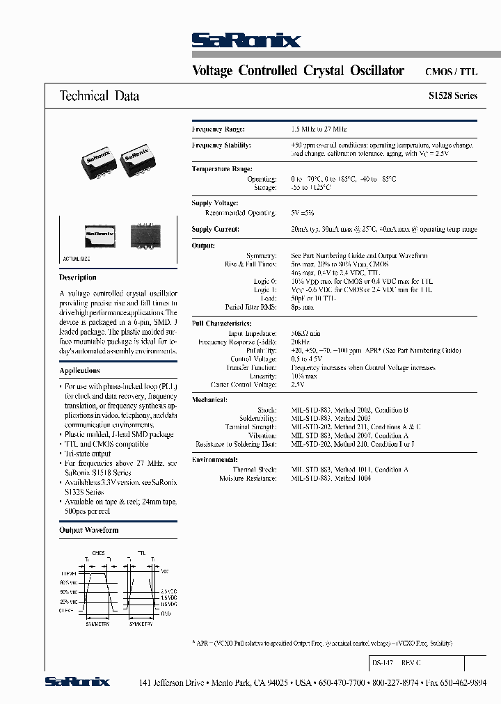 S1528CCLA-FREQT_7304010.PDF Datasheet