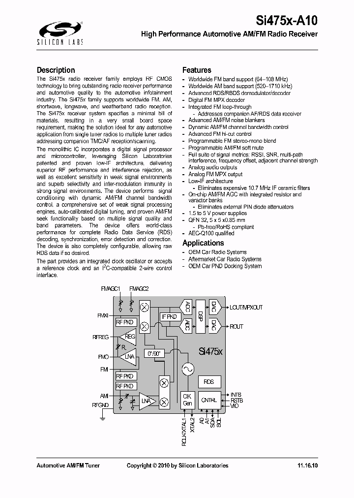 SI4750-A10-AM_7319640.PDF Datasheet