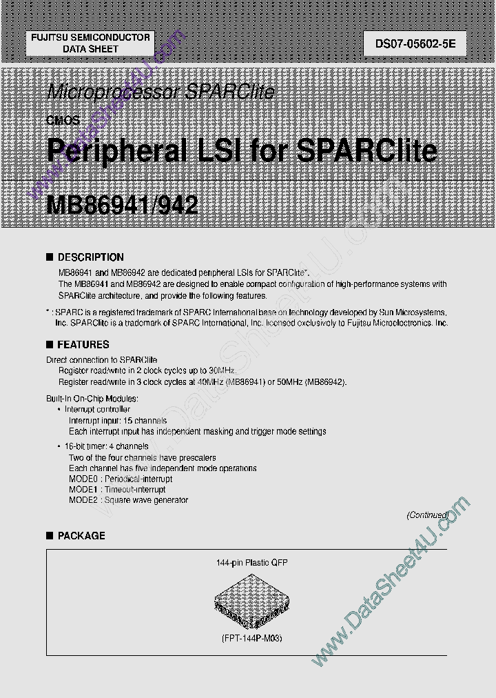 MB86942_7327536.PDF Datasheet