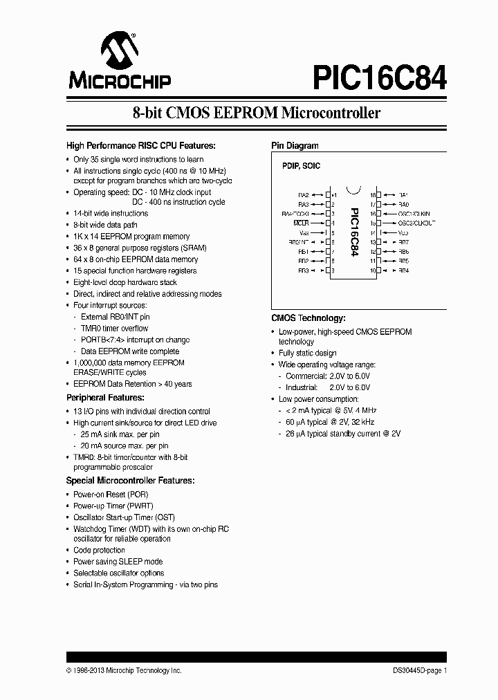 PIC16C84T_7331685.PDF Datasheet