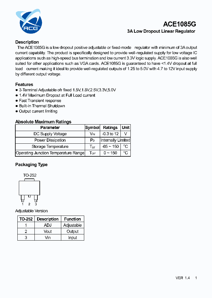 ACE1085G15YMH_7336195.PDF Datasheet