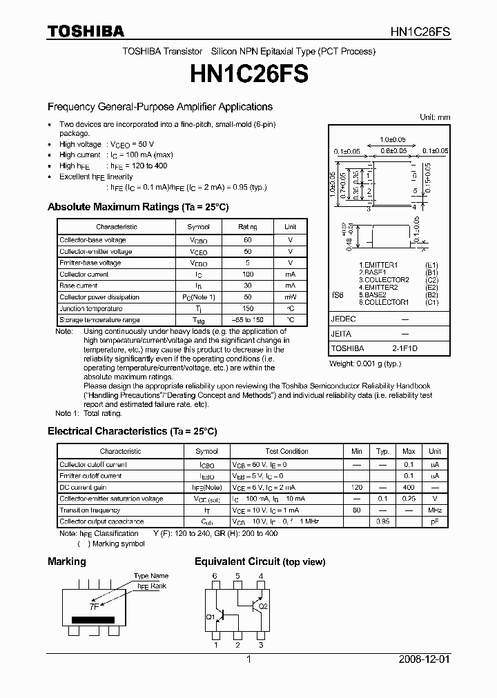 HN1C26FS_7338143.PDF Datasheet