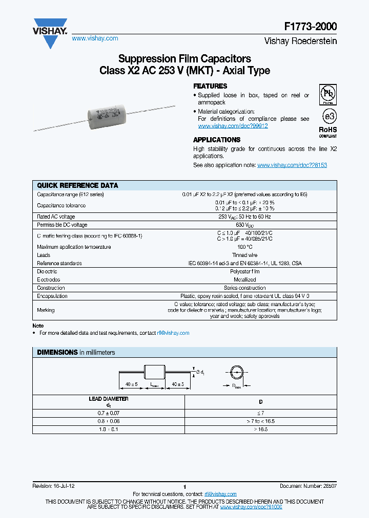 VISHAYROEDERSTEIN-F17734152004_7370573.PDF Datasheet