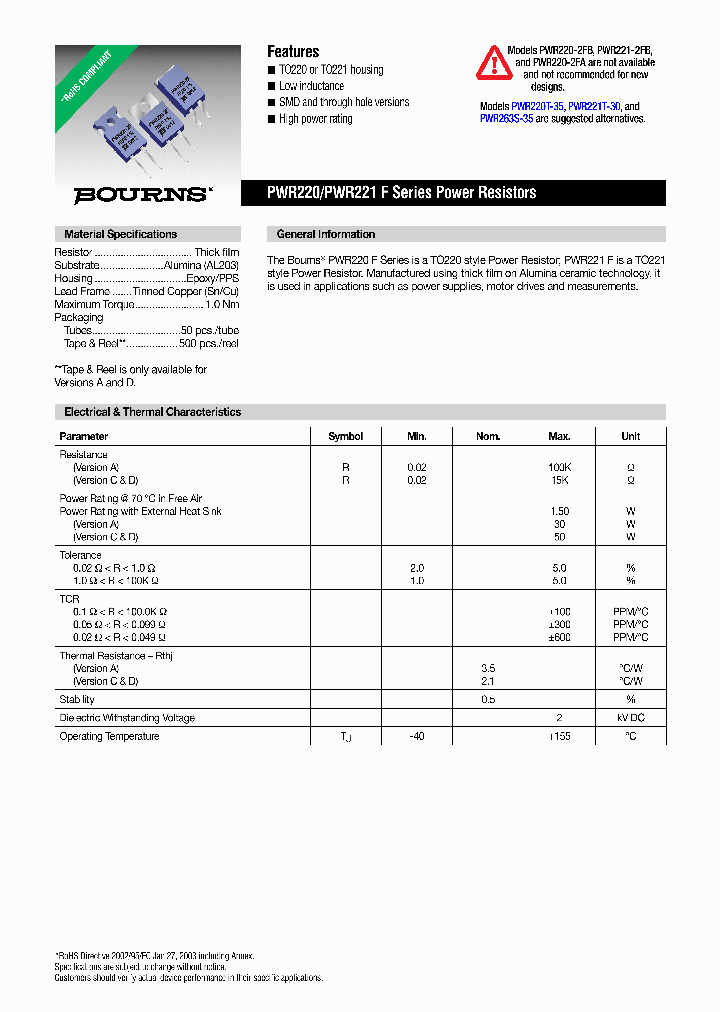 PWR220-2FA1R00F_7377331.PDF Datasheet