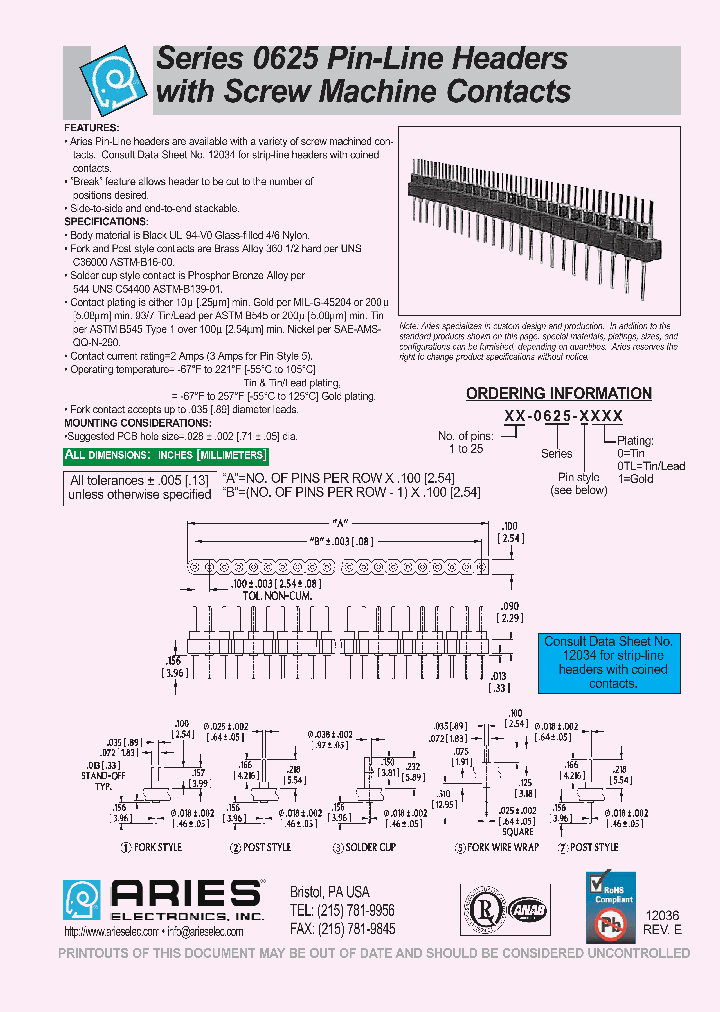 25-0625-71_7380015.PDF Datasheet