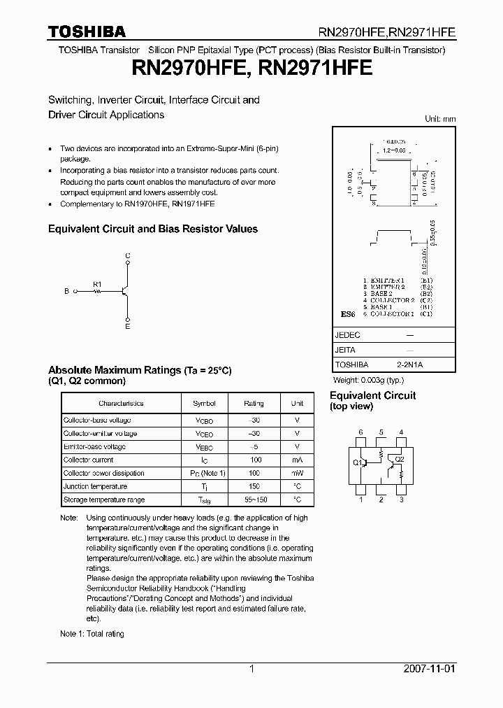 RN2970HFE_7382880.PDF Datasheet