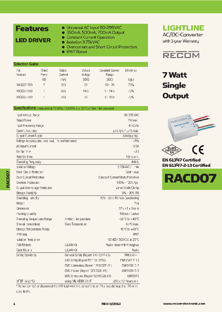 RACD07-700_7404556.PDF Datasheet