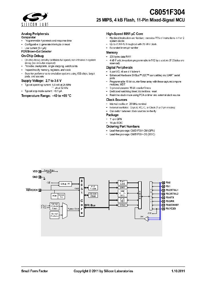 C8051F304-GM_7405899.PDF Datasheet