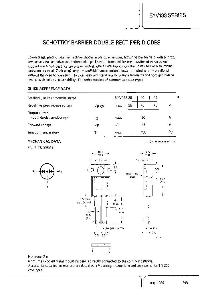 BYV133-35_7440027.PDF Datasheet
