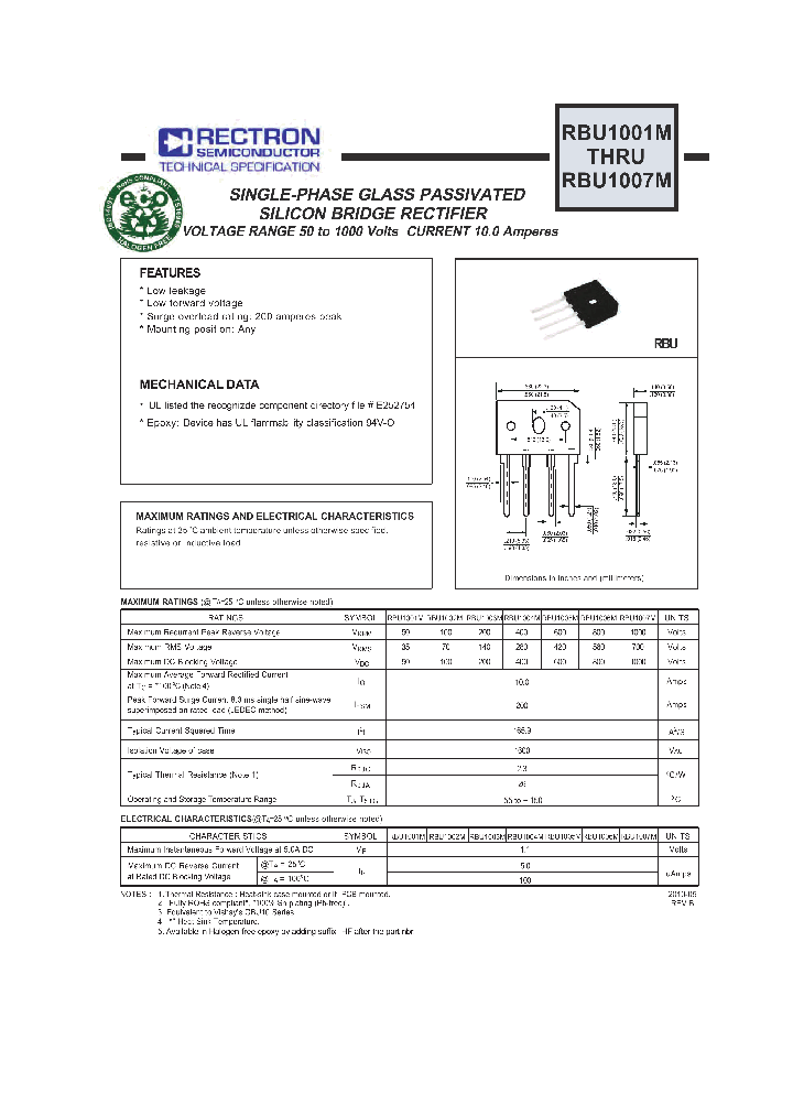 RBU1005M-HF_7457793.PDF Datasheet