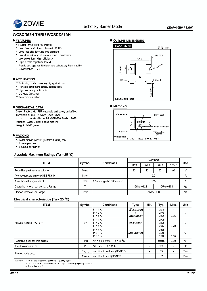 WCSCD510H_7459797.PDF Datasheet