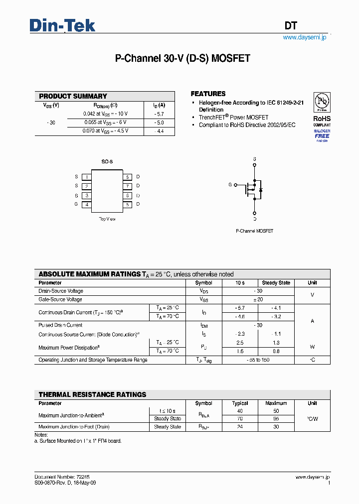 DTM9435_7485996.PDF Datasheet