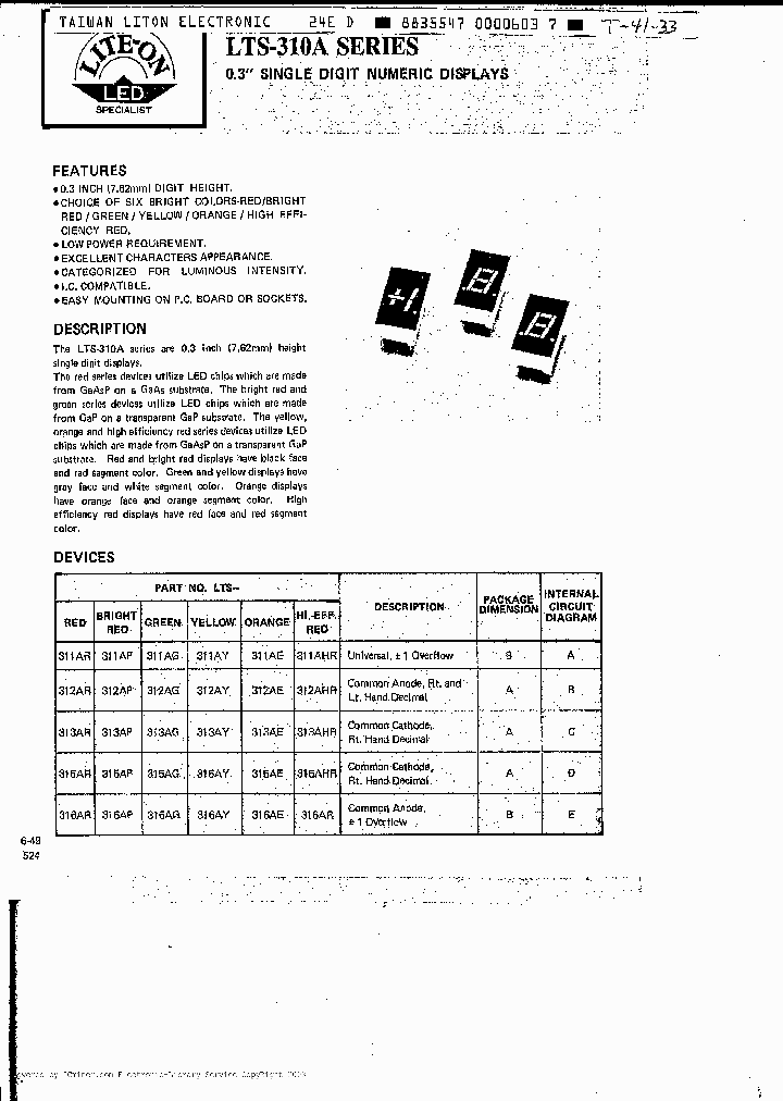 LTS313AG_7490532.PDF Datasheet