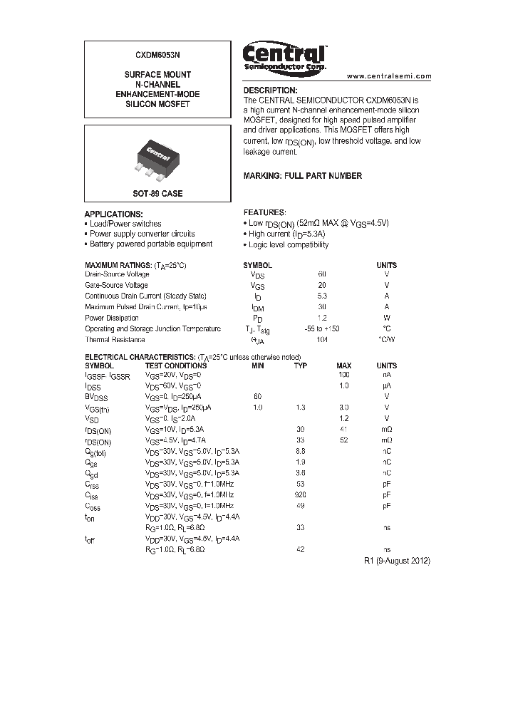 CXDM6053N_7492598.PDF Datasheet