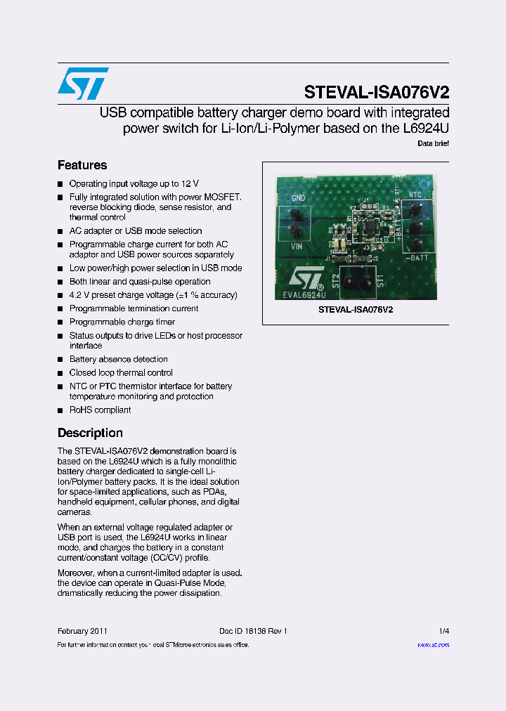 STEVAL-ISA076V2_7506415.PDF Datasheet