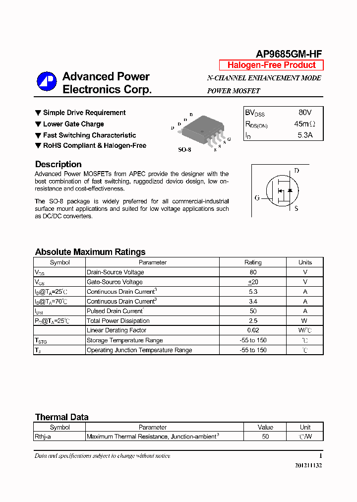 AP9685GM-HF_7510178.PDF Datasheet