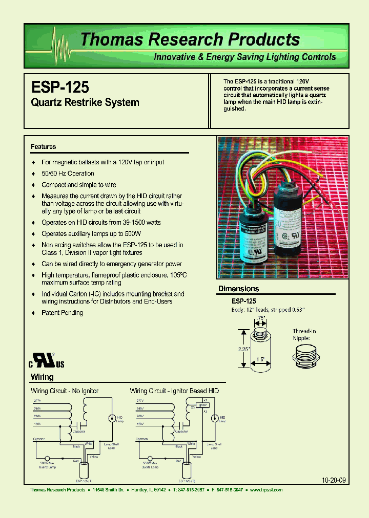 ESP-125_7514189.PDF Datasheet