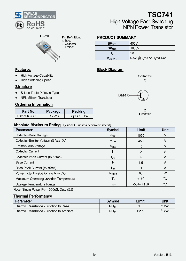 TSC741_7518125.PDF Datasheet