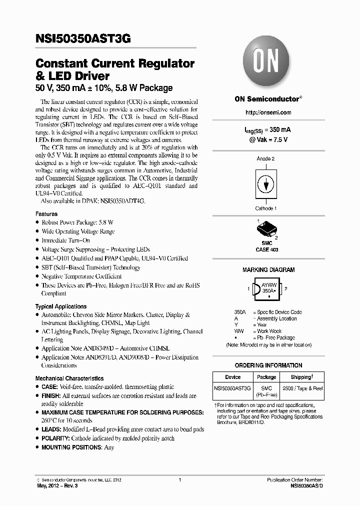 NSI50350AST3G_7530727.PDF Datasheet