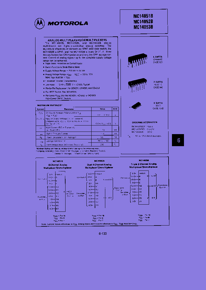 MC14052BDR2_7533267.PDF Datasheet