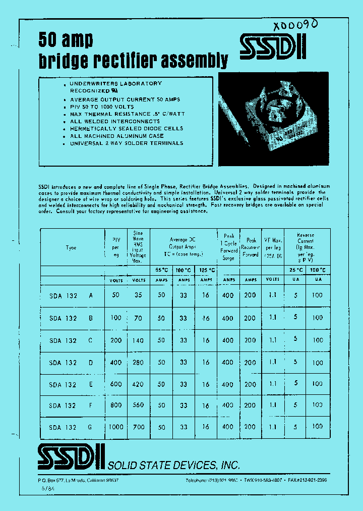 SDA132A_7542405.PDF Datasheet