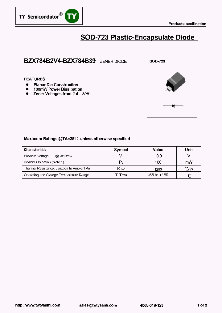 BZX784B10_7556978.PDF Datasheet